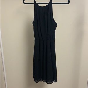 Little Black Swing Dress